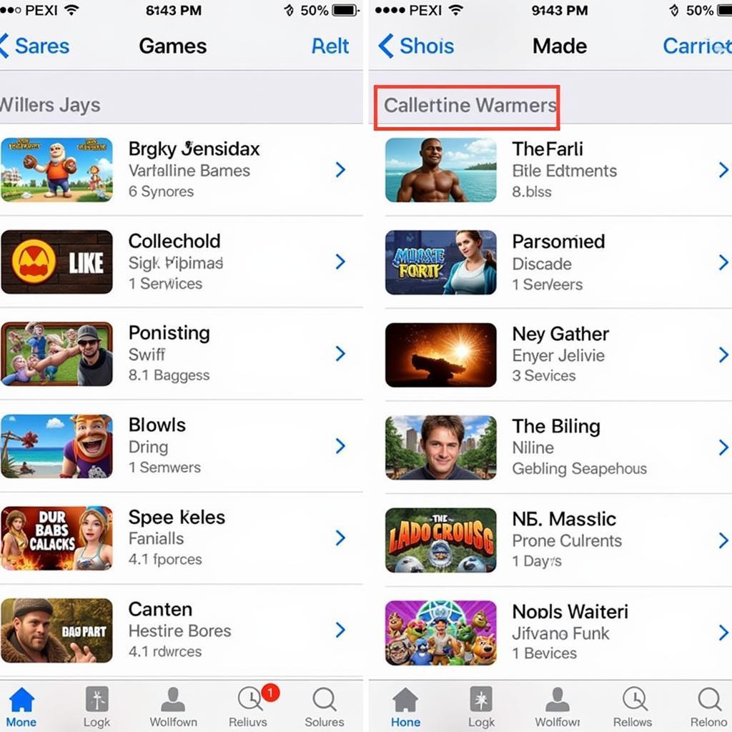 Tải game trên App Store