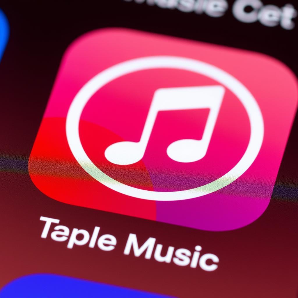 Apple Music App on iPhone