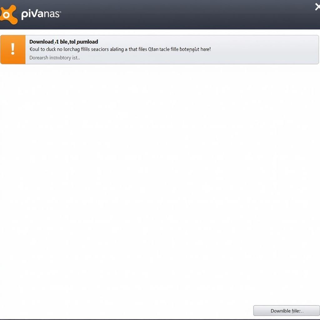 Phần mềm diệt virus Avast chặn tải file