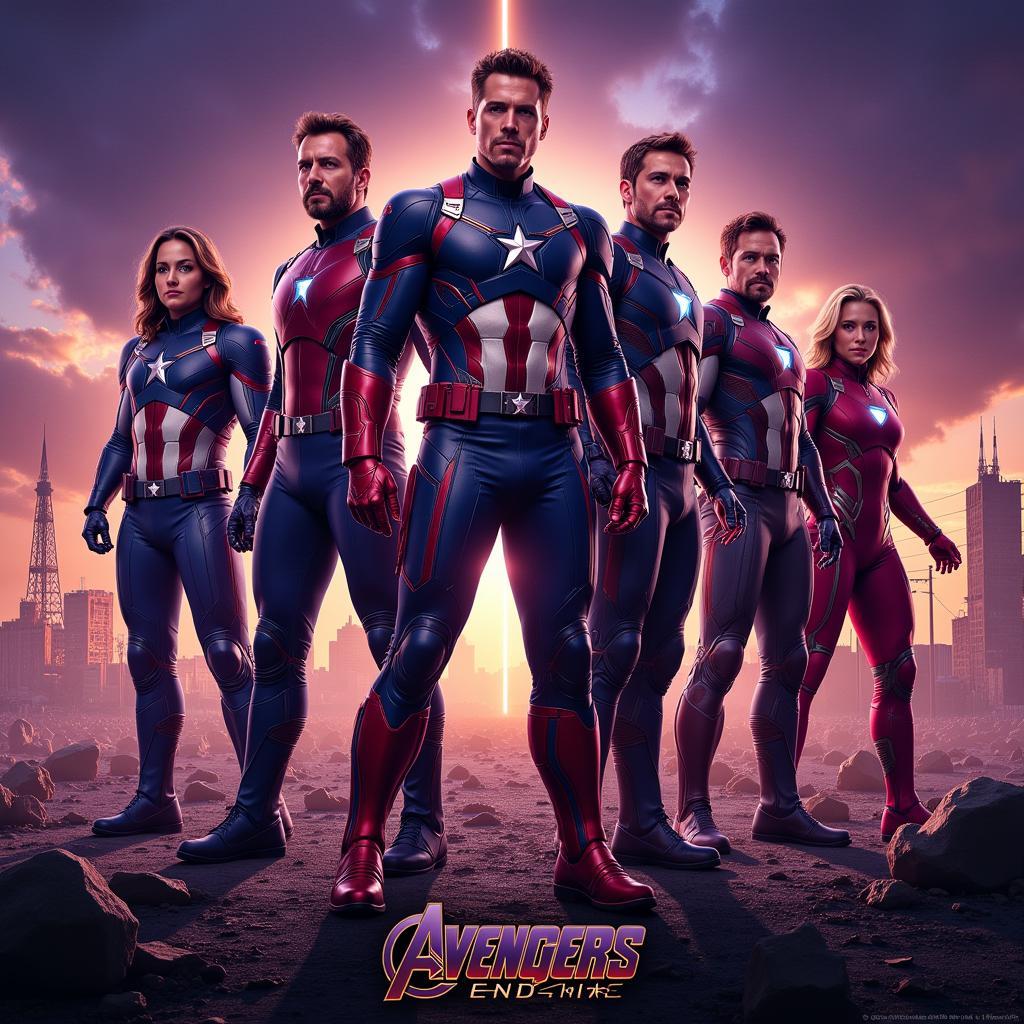 Poster phim Avengers: Endgame