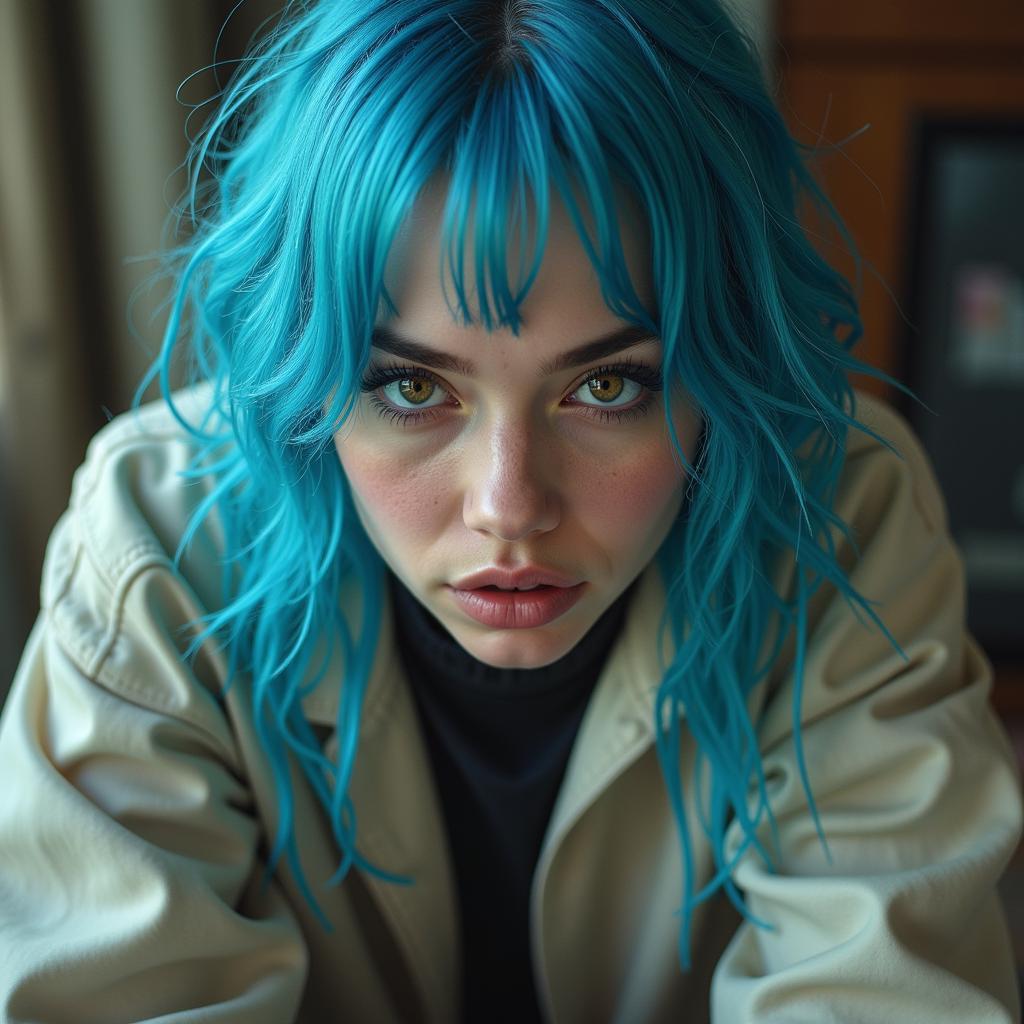 Billie Eilish trong MV Bad Guy