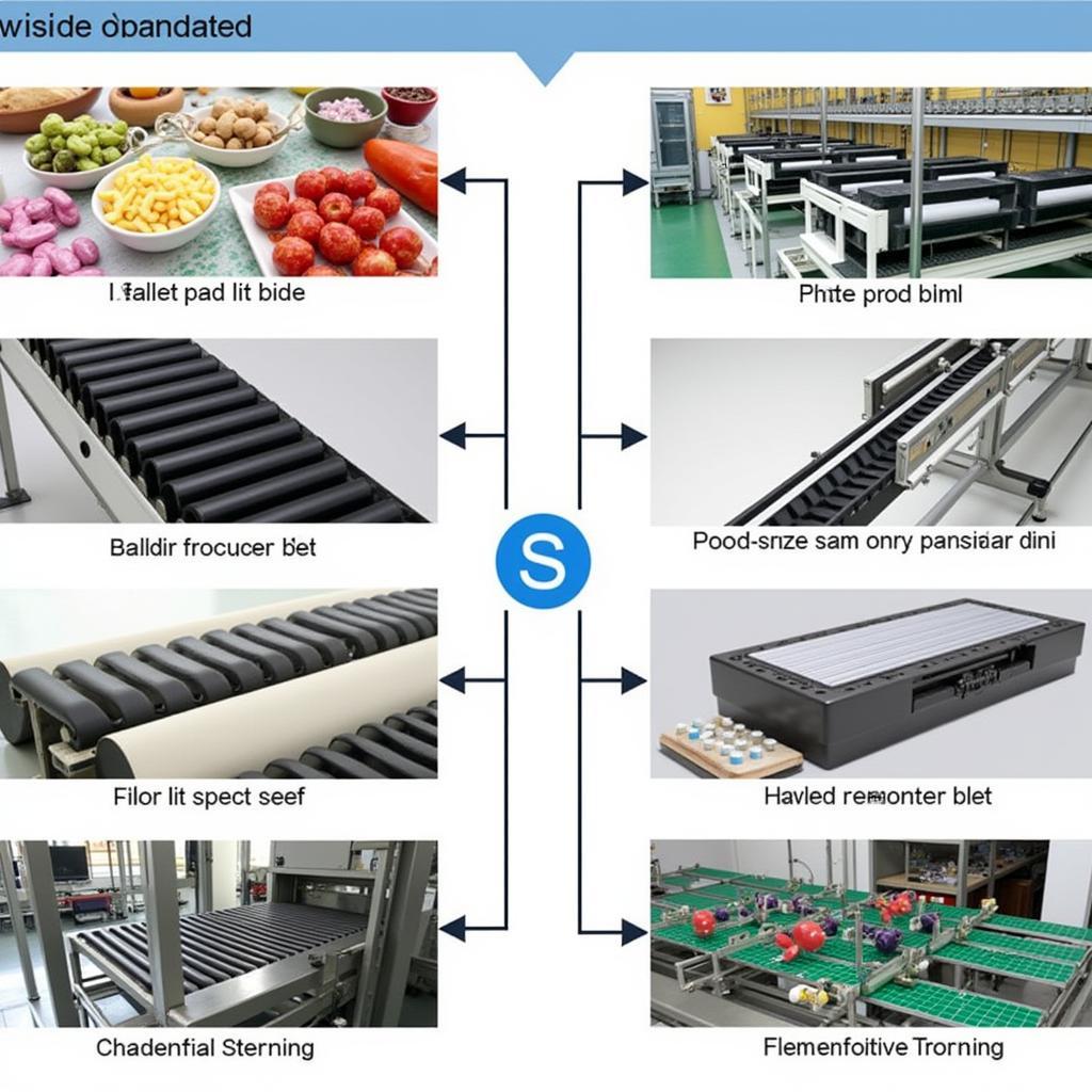 Ứng dụng đa dạng của băng tải chạy từng đoạn trong các ngành công nghiệp