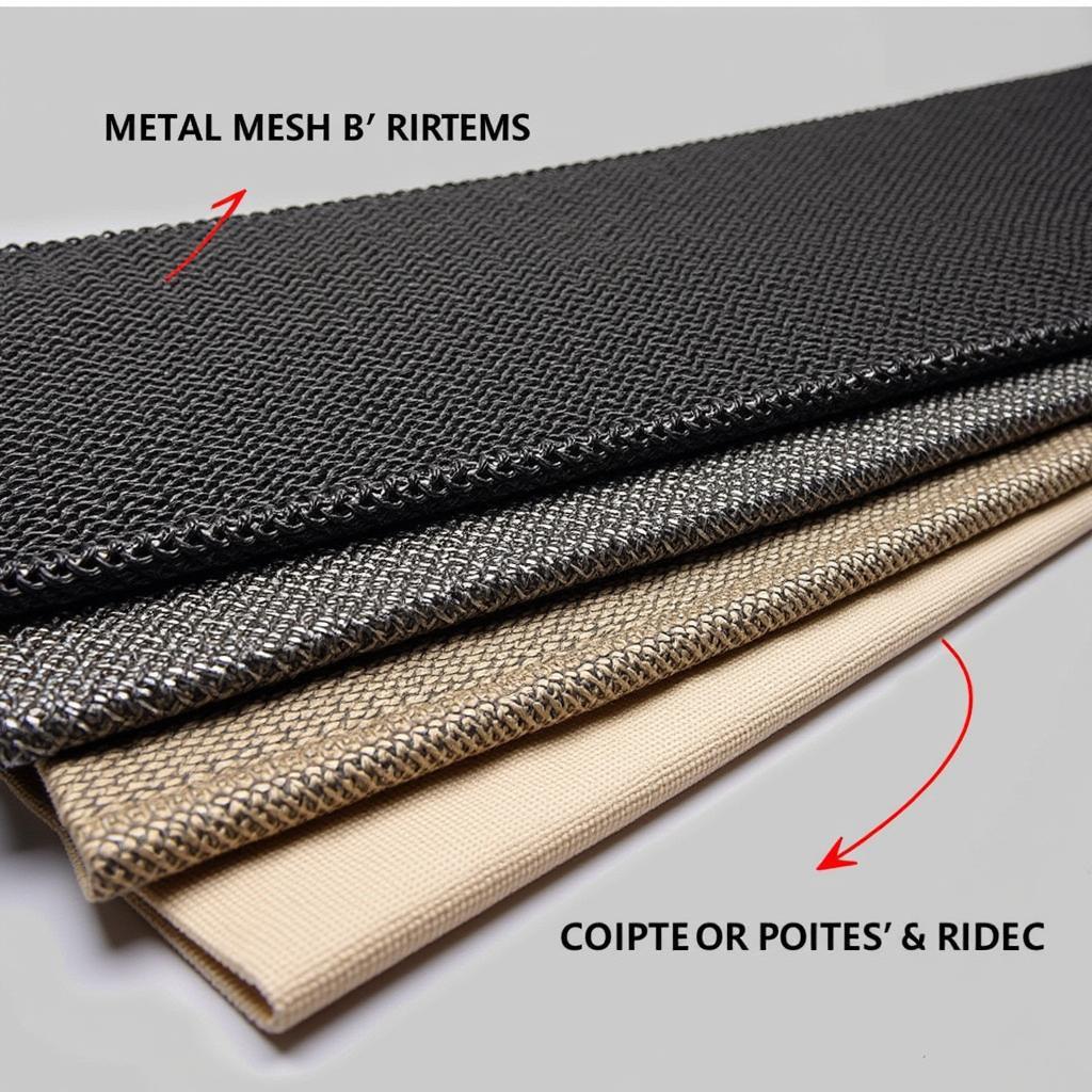 Heat-resistant conveyor belt materials