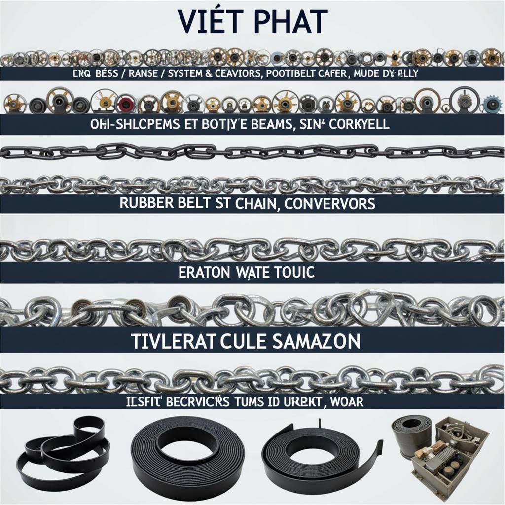 Băng tải Việt Phát: Đa dạng sản phẩm