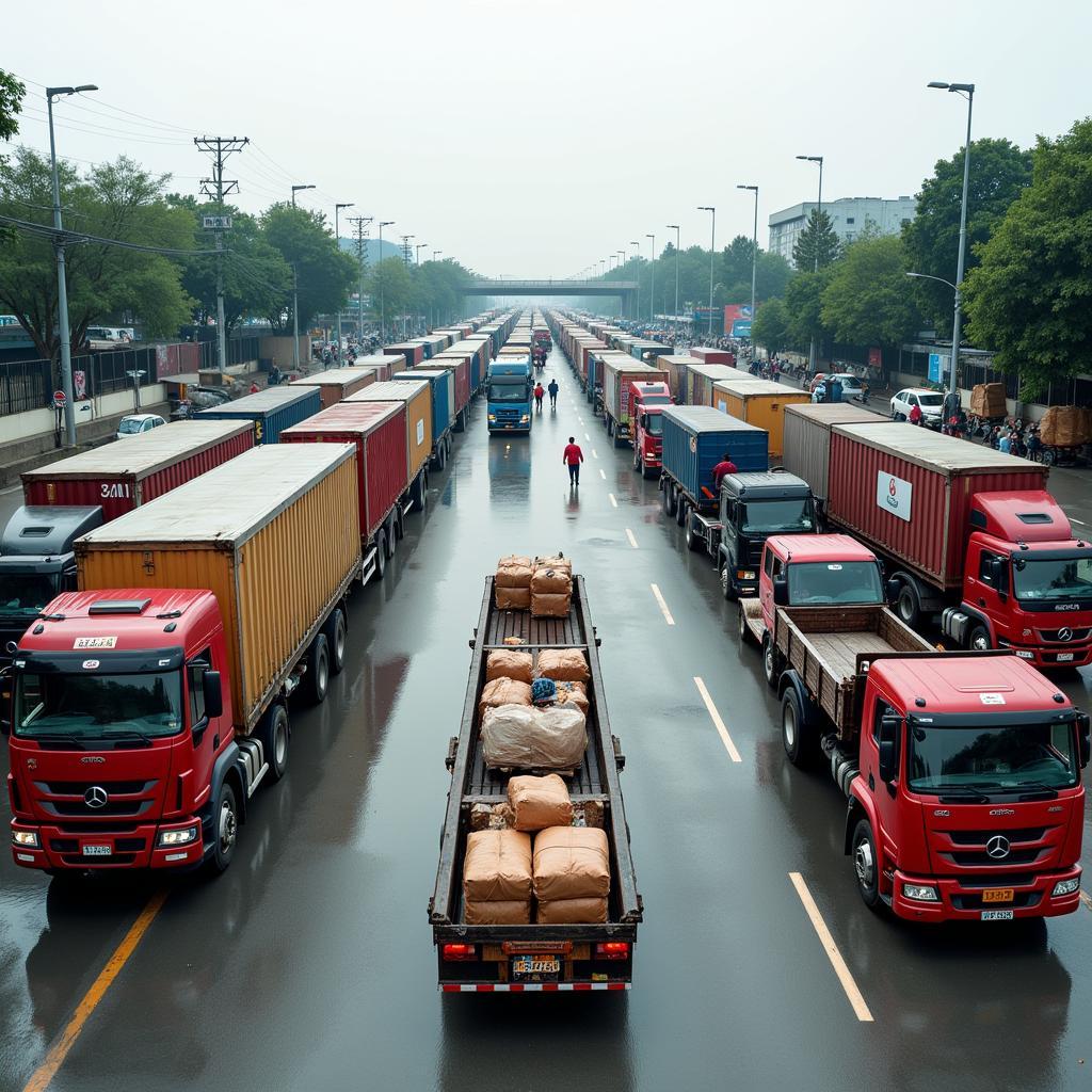 Busy Tuần Giáo truck station