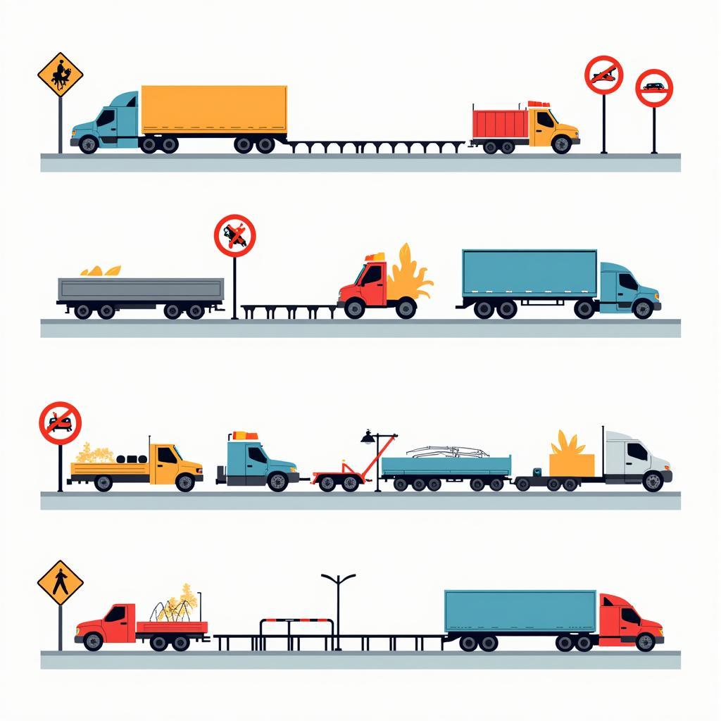 Consequences of violating truck prohibition signs