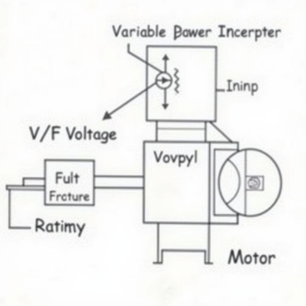 Biến tần V/F hoạt động