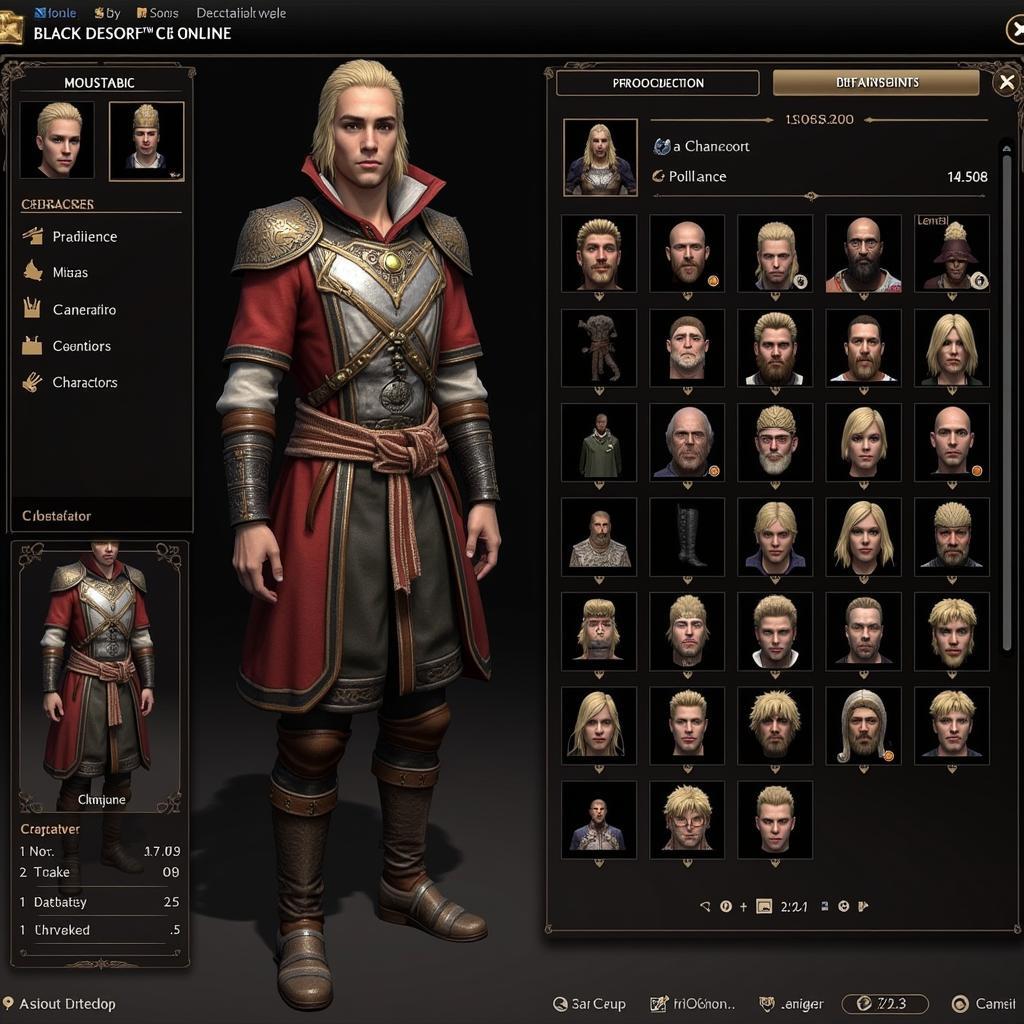 black desert online character creation