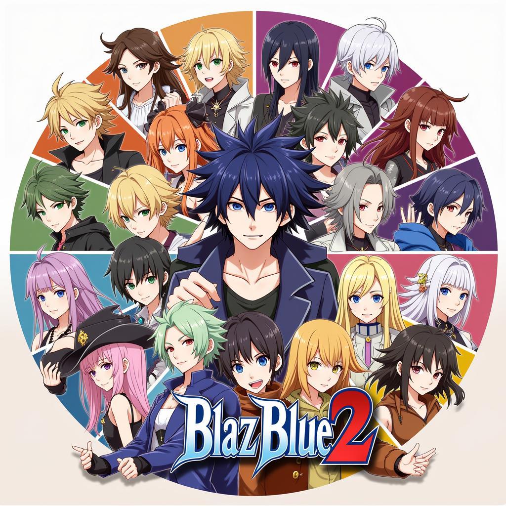 Các nhân vật trong BlazBlue 2