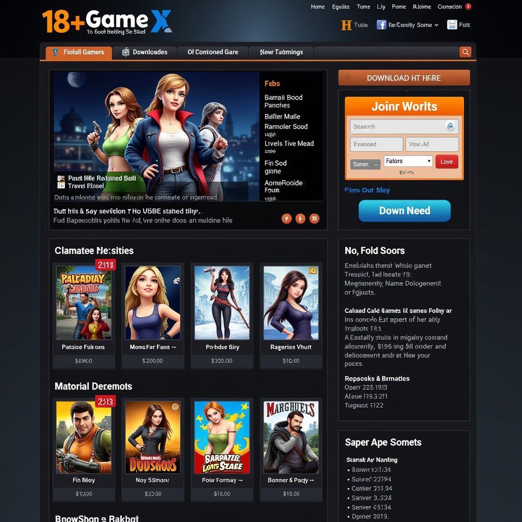 Blog tải game 18+ uy tín