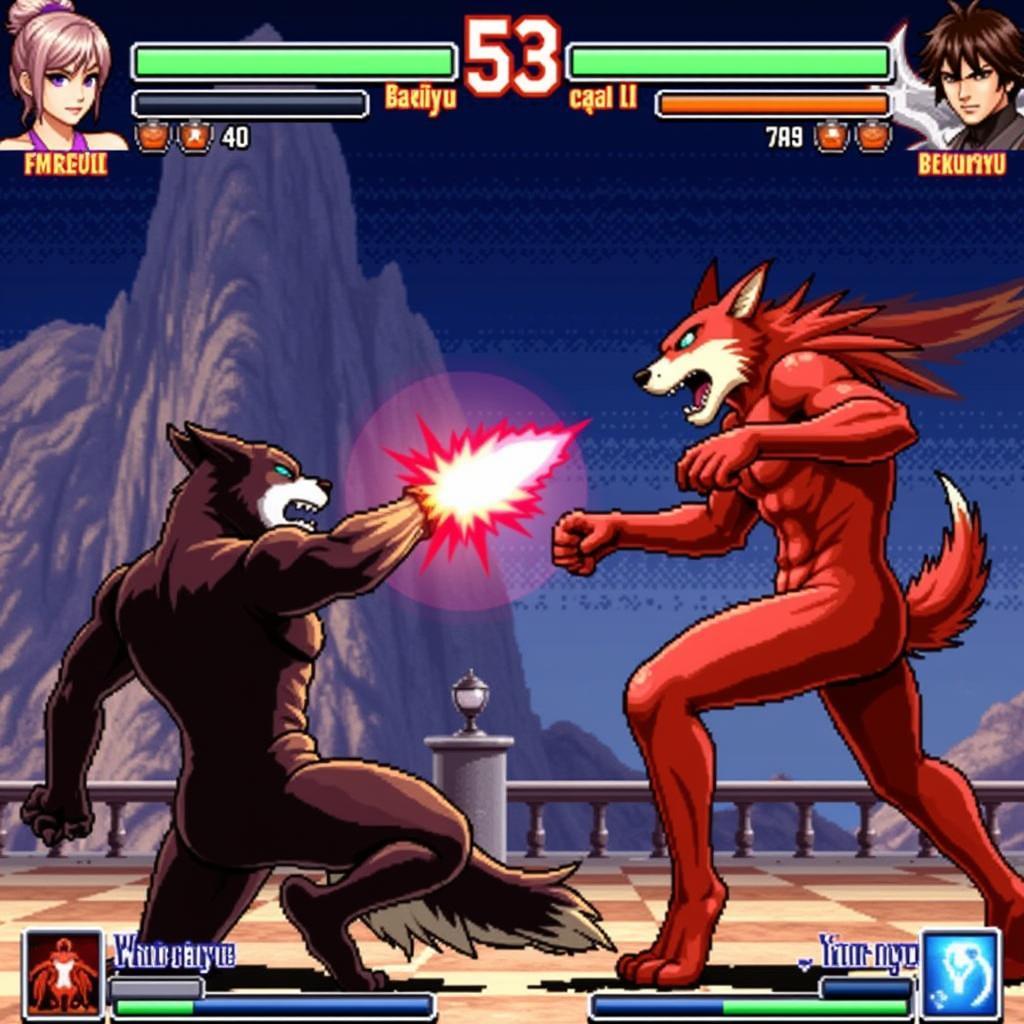 Gameplay Bloody Roar 2 trên Android