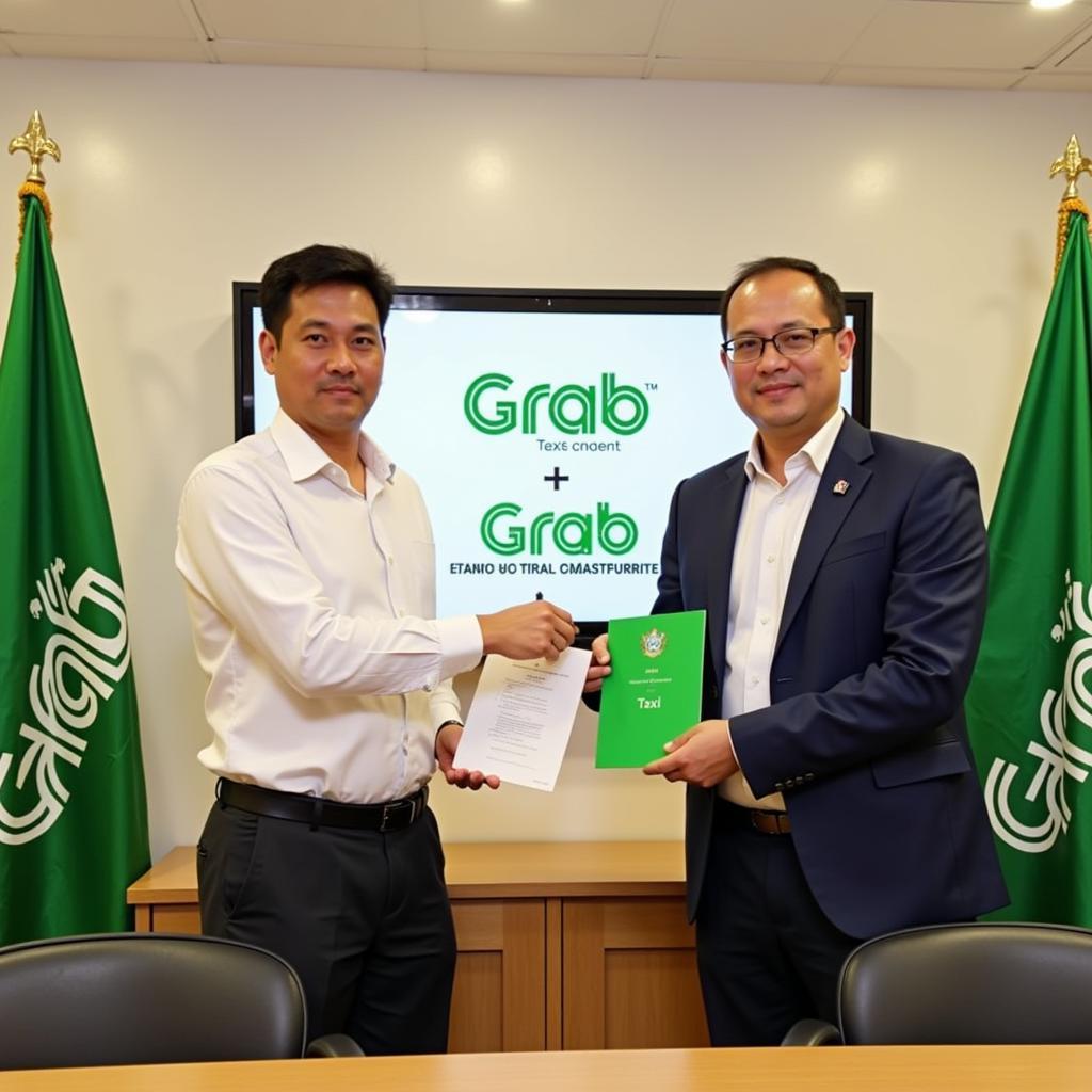 Bộ Giao Thông Vận Tải & GrabTaxi Hợp Tác