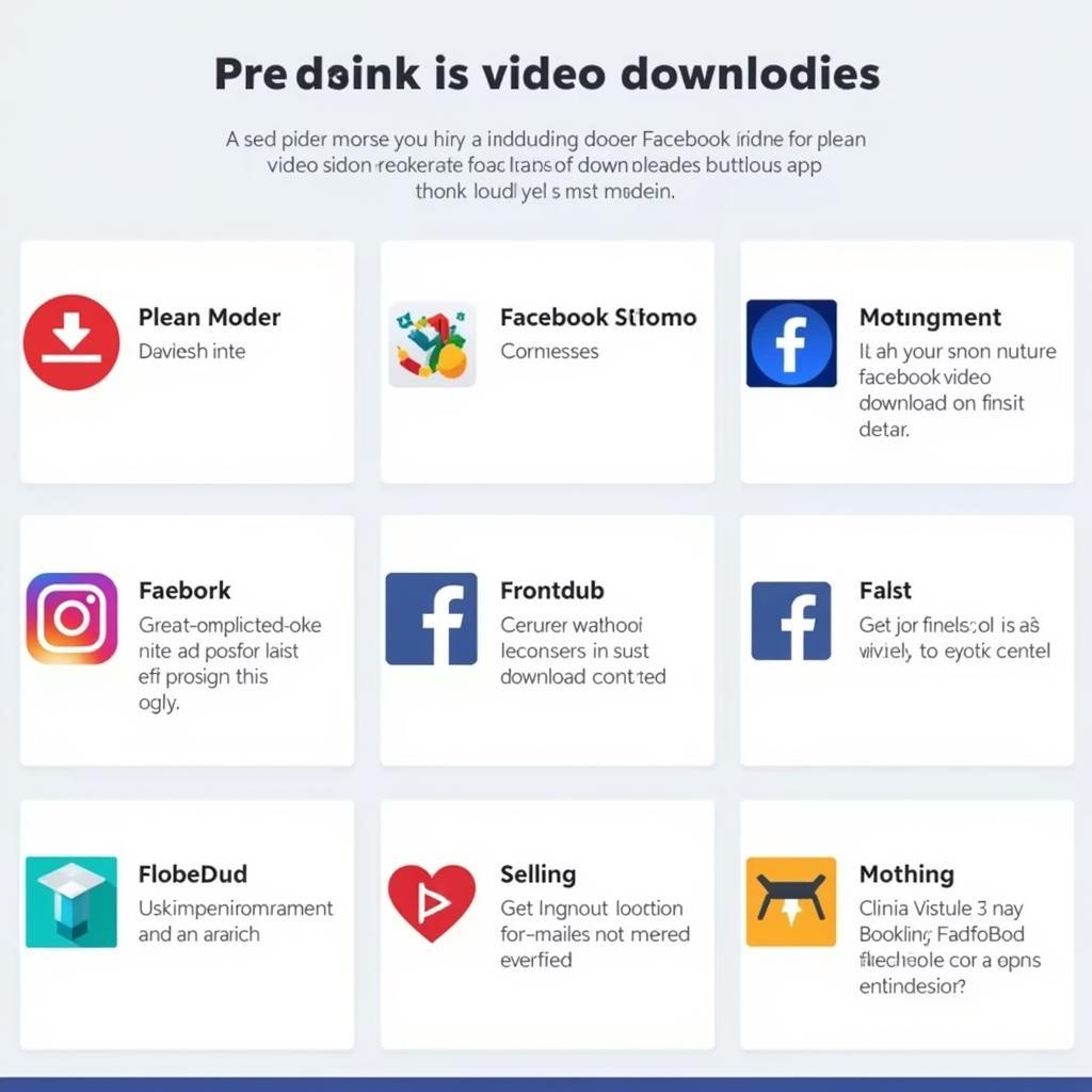 Các app tải video Facebook phổ biến