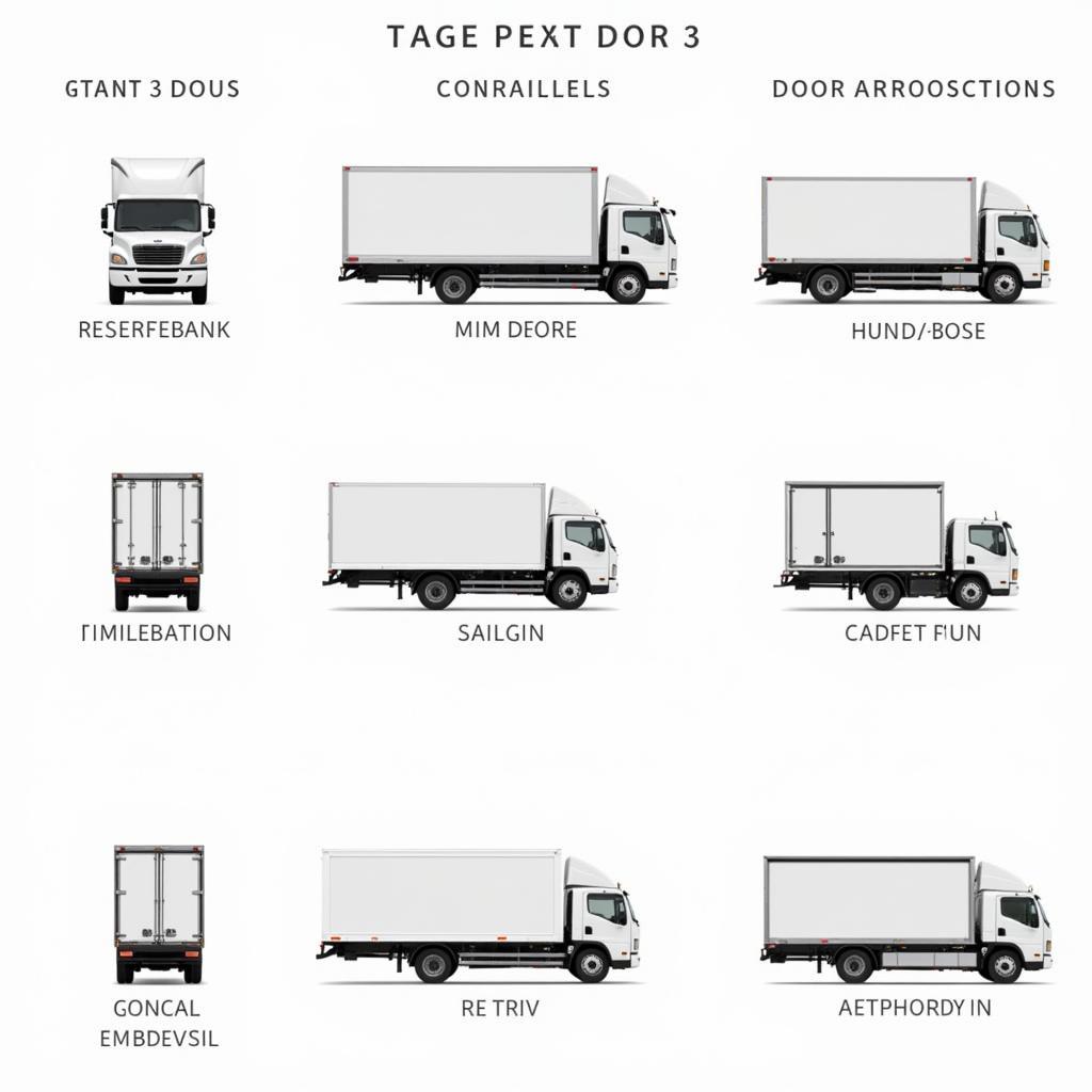 Các loại thùng xe tải thùng kín