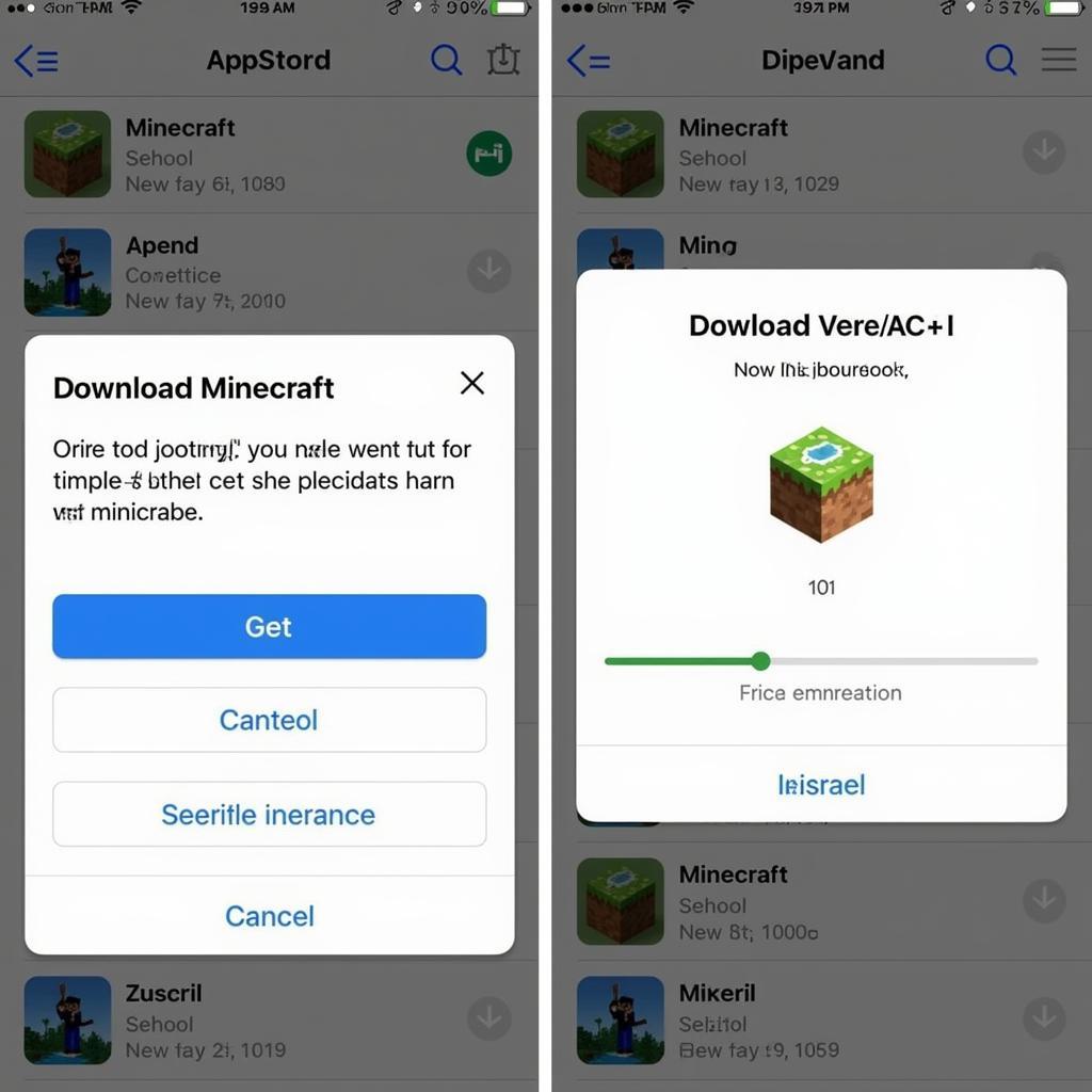 Cách tải Minecraft iOS trên App Store