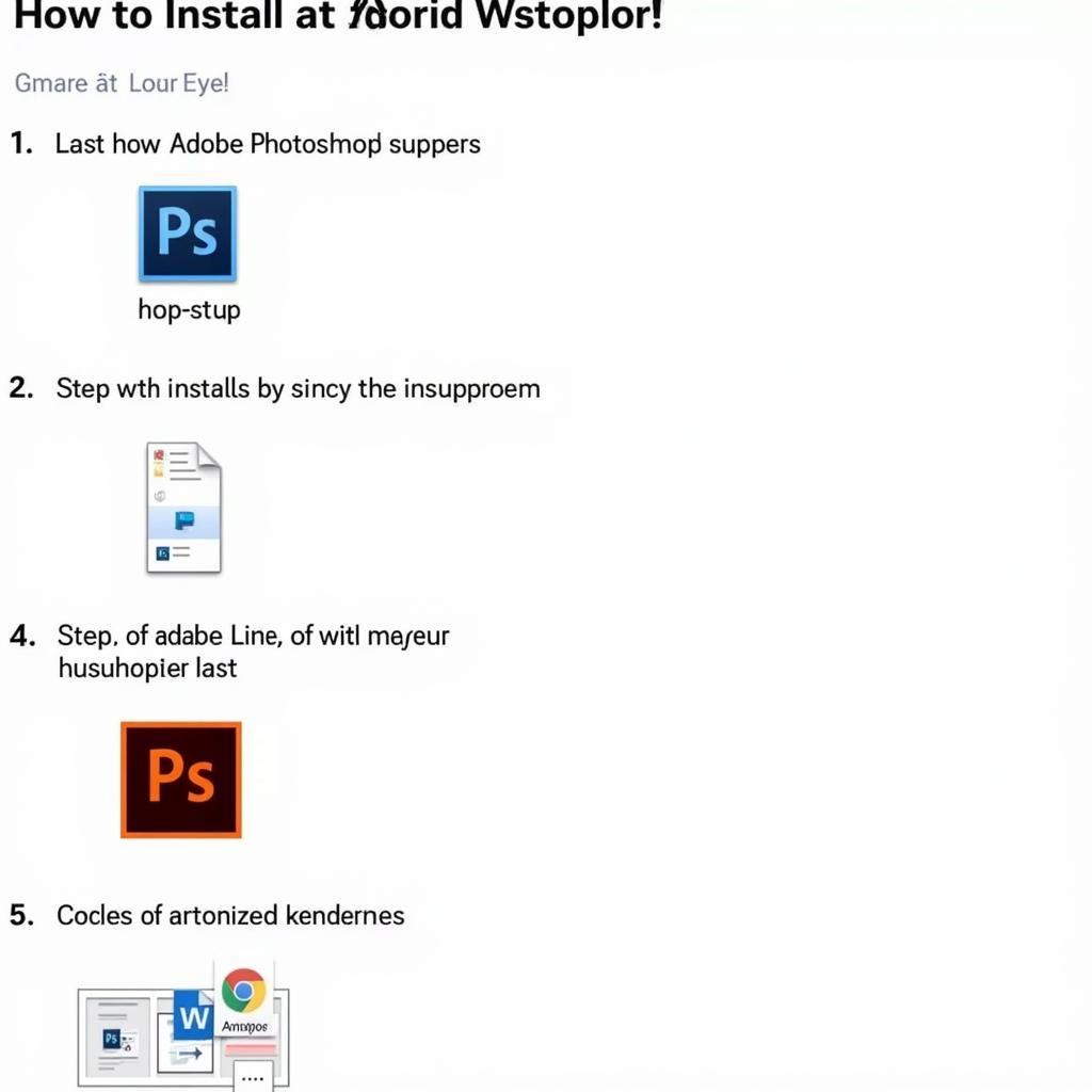 Installing Photoshop