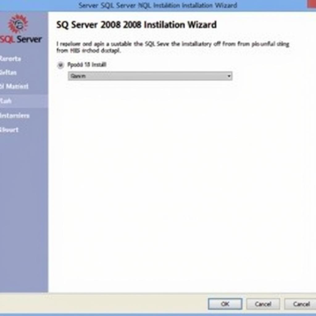 Cài đặt SQL Server 2008