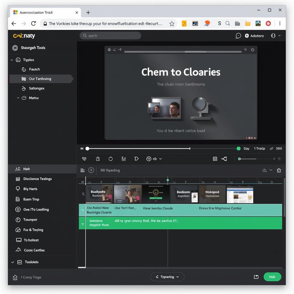 Giao diện Camtasia 2019 Crack