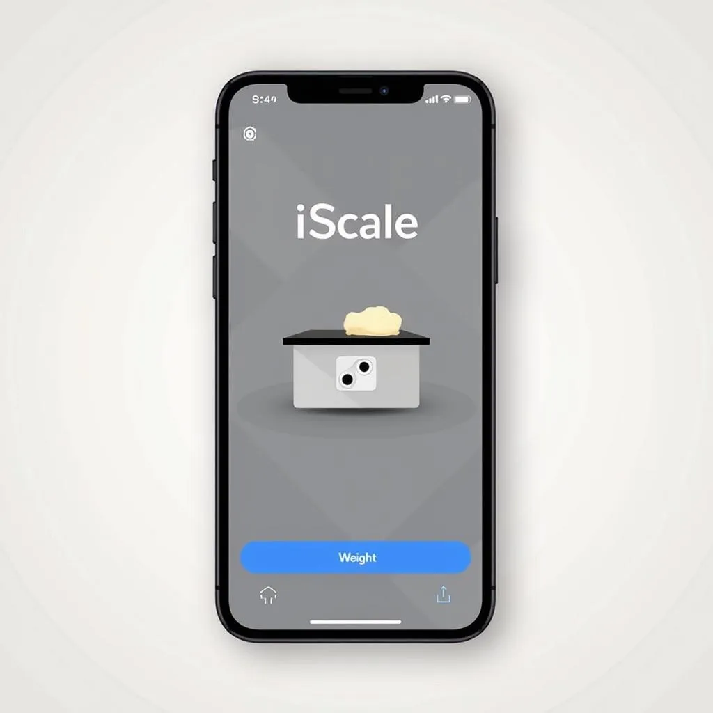 Ứng dụng Cân Điện Tử iScale