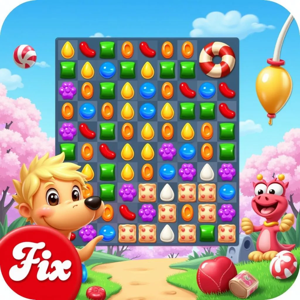 Candy Crush Saga - Trò chơi xếp hình ngọt ngào và đầy thử thách