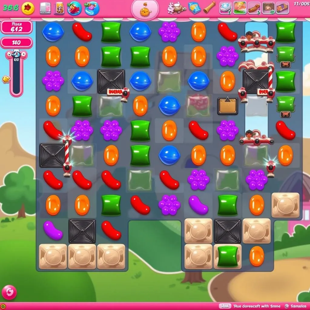 Chơi Candy Crush Saga trên Win 10