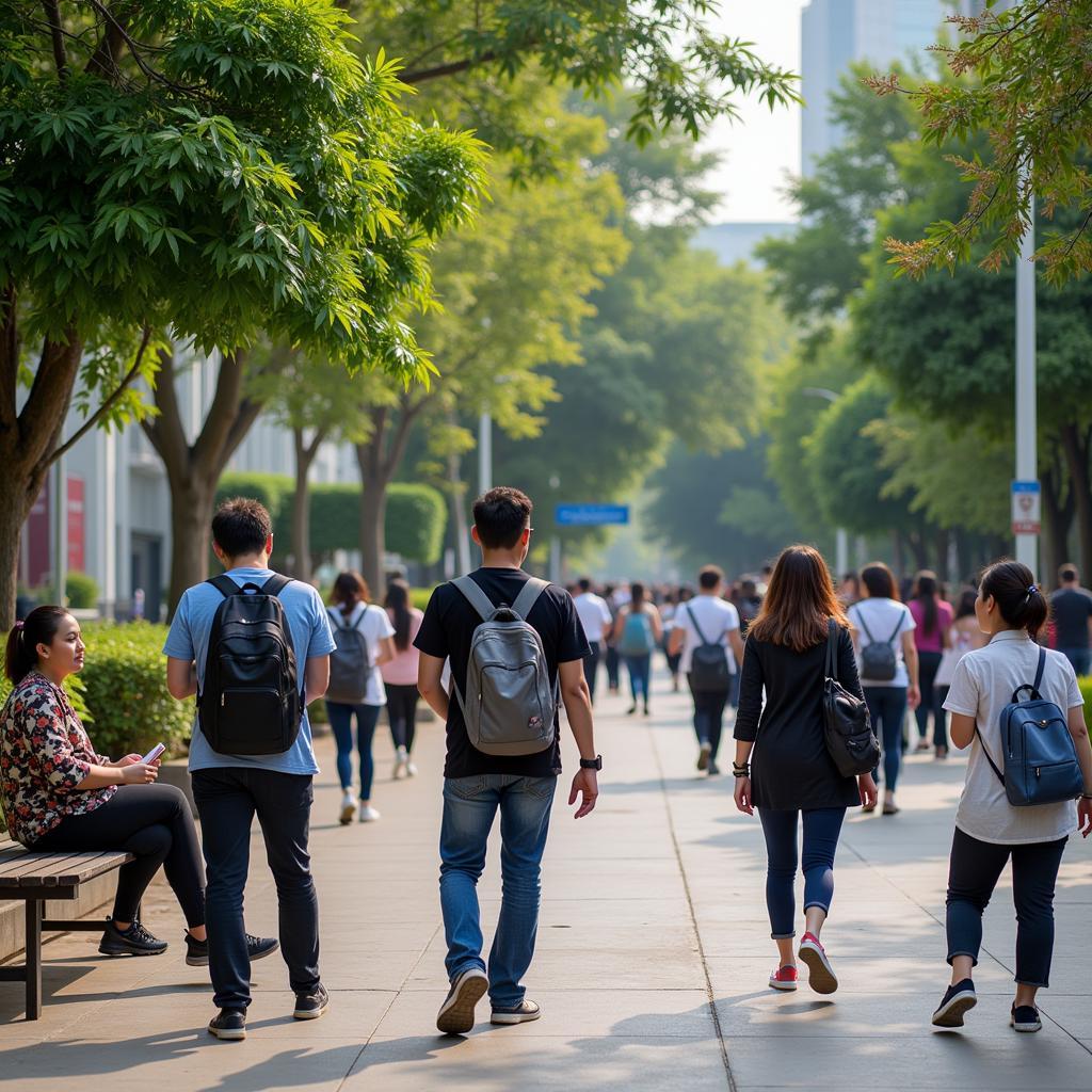 Students at Cao đẳng Giao thông Vận tải II Đà Nẵng