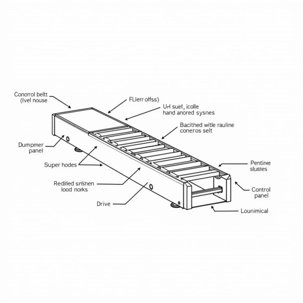 Cấu tạo chi tiết của băng tải ròng rọc