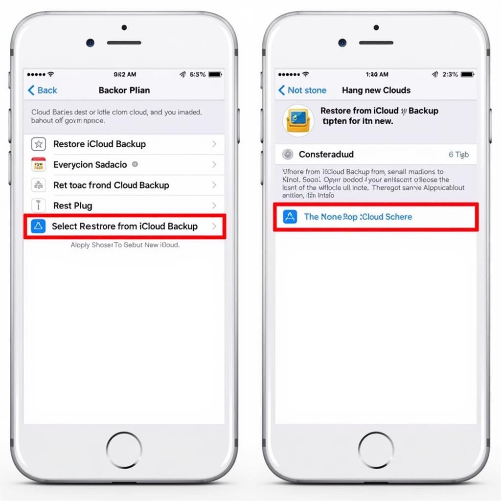 Chuyển dữ liệu iPhone qua iCloud