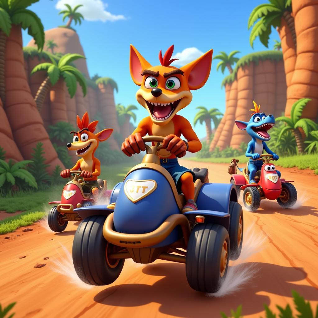 Crash Team Racing Nitro-Fueled Gameplay