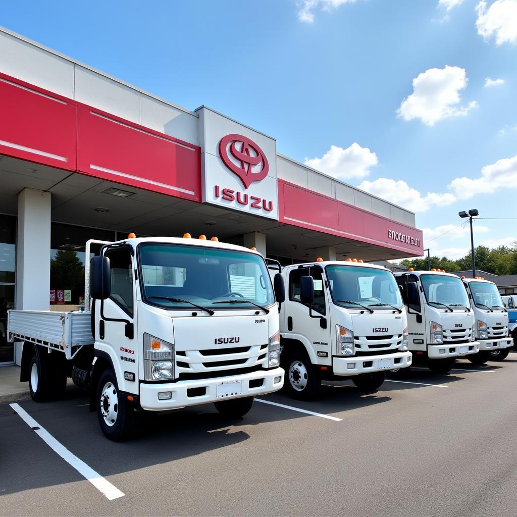 Đại lý bán xe tải Isuzu