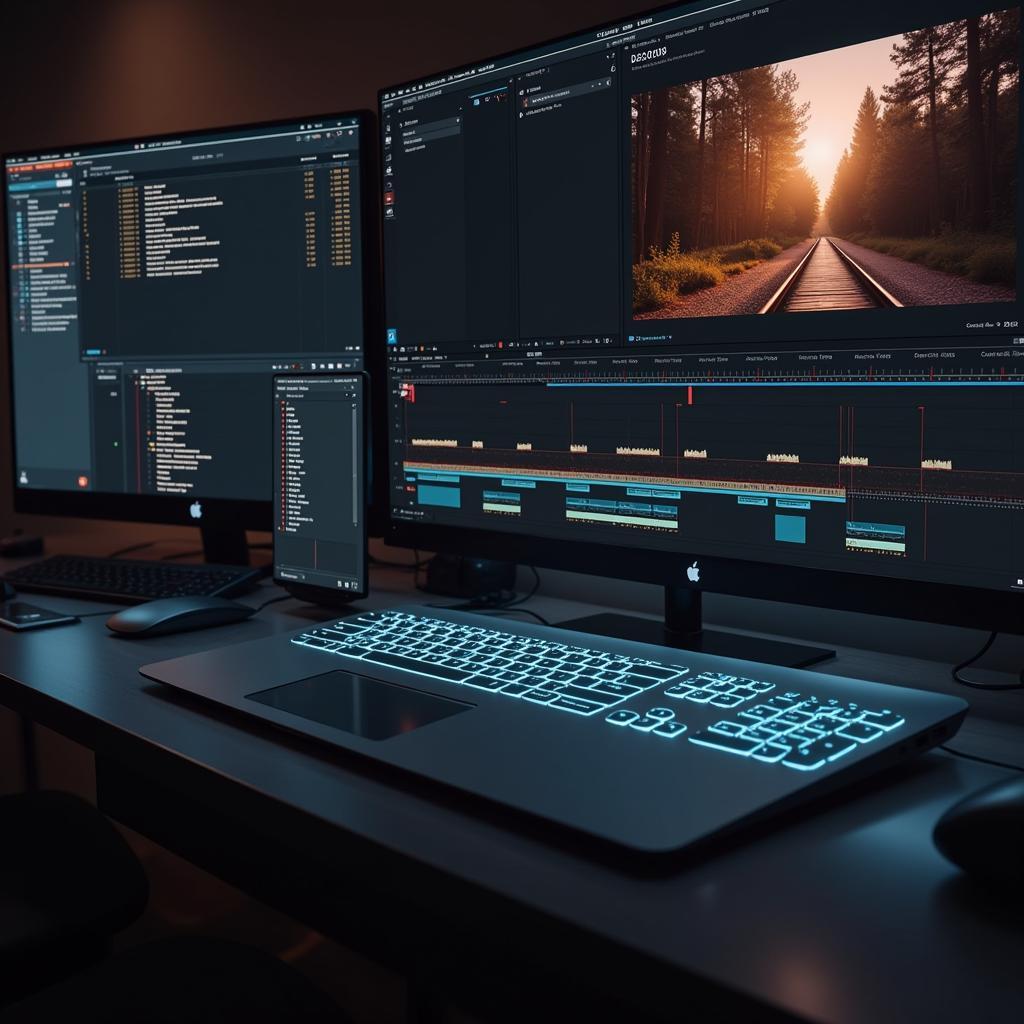 Giao diện DaVinci Resolve