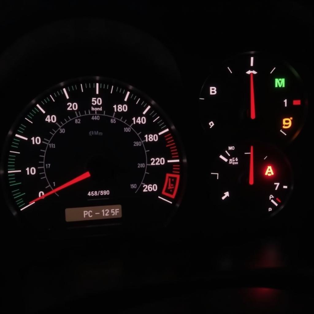 Common truck dashboard warning lights