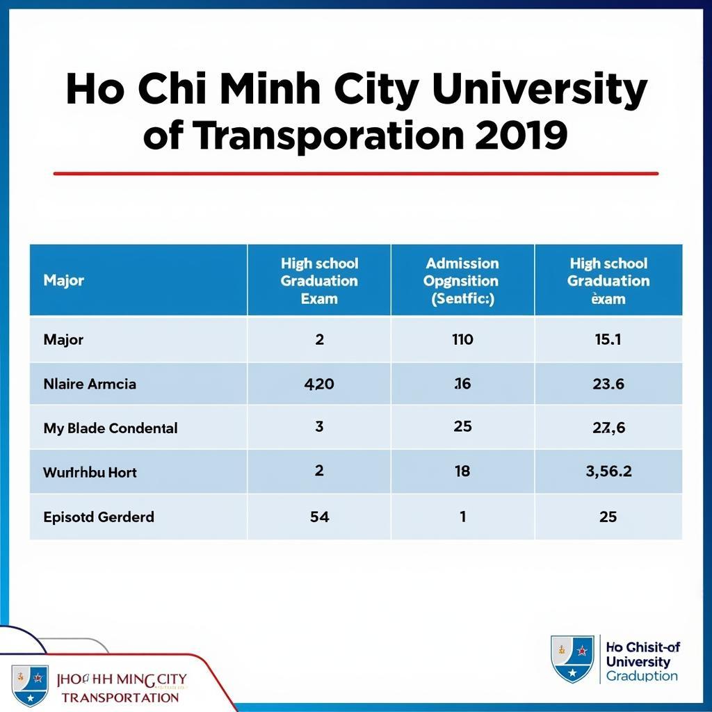 Điểm chuẩn Đại học Giao thông Vận tải TPHCM năm 2019