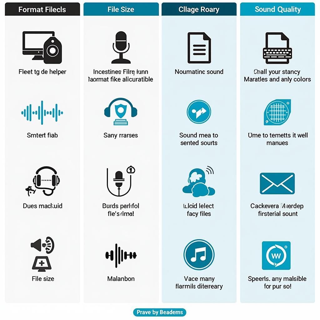 Audio file formats