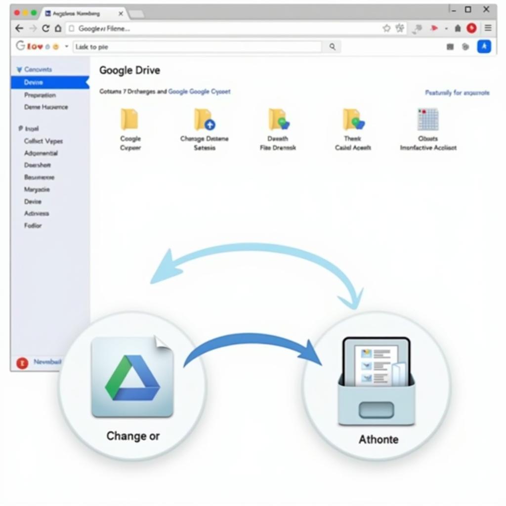 Syncing data with Google Drive