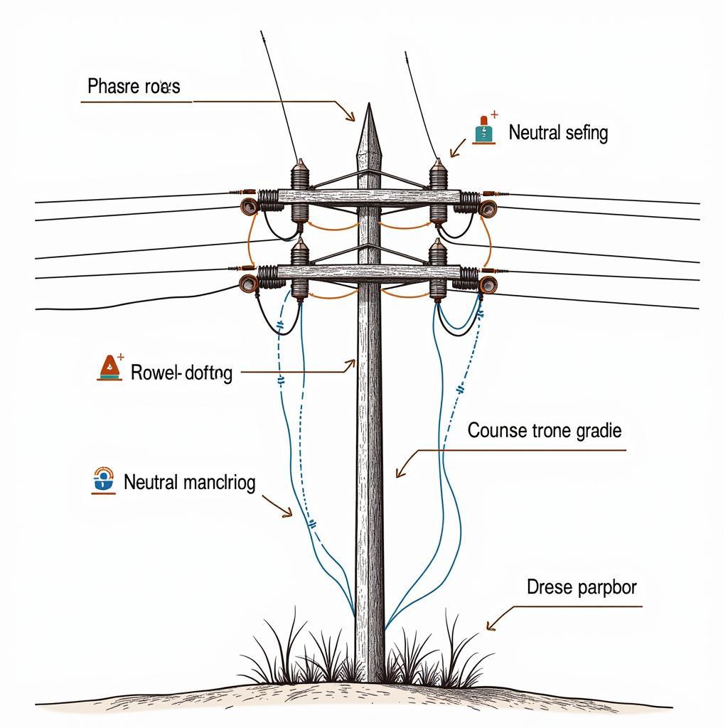 Đường dây truyền tải 1 pha