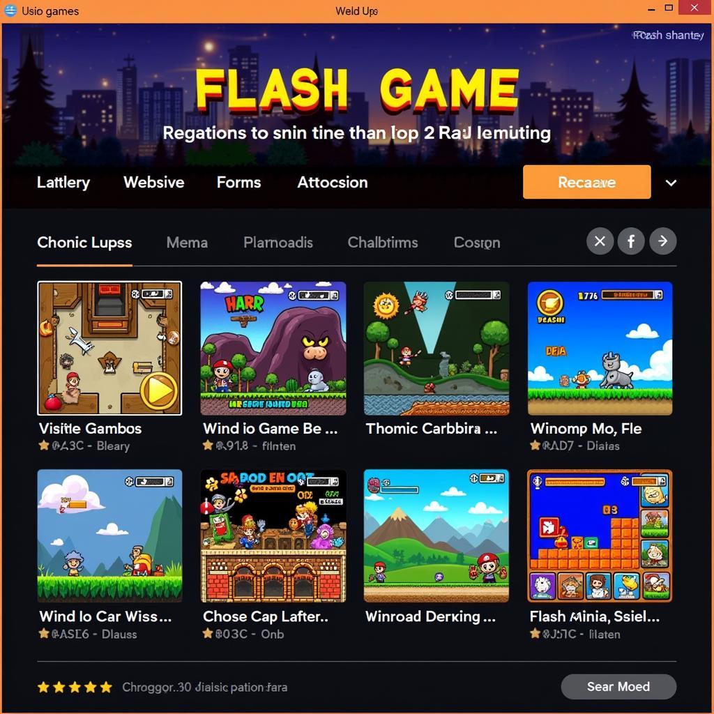 Trình giả lập game Flash