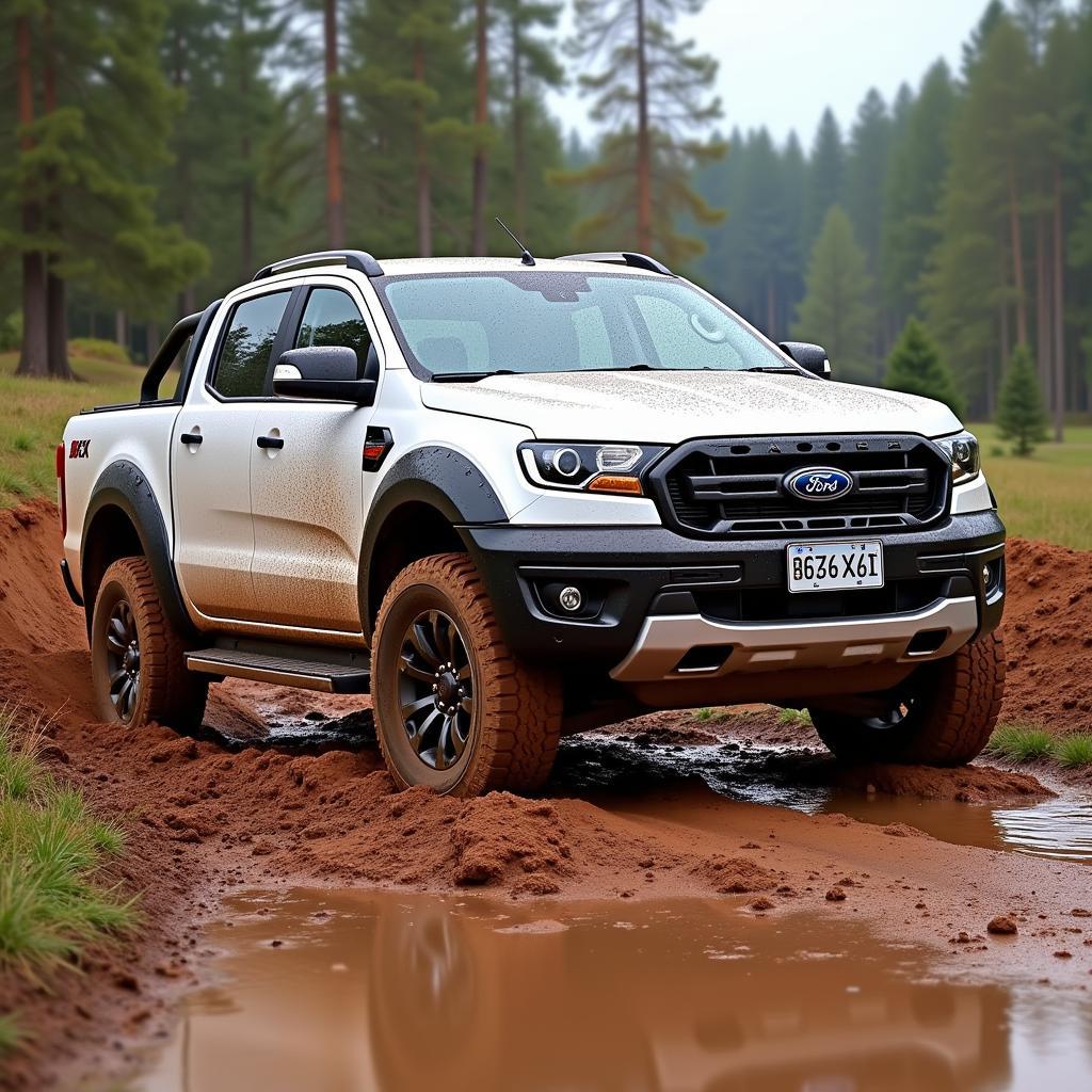 Ford Ranger bán tải chinh phục địa hình off-road