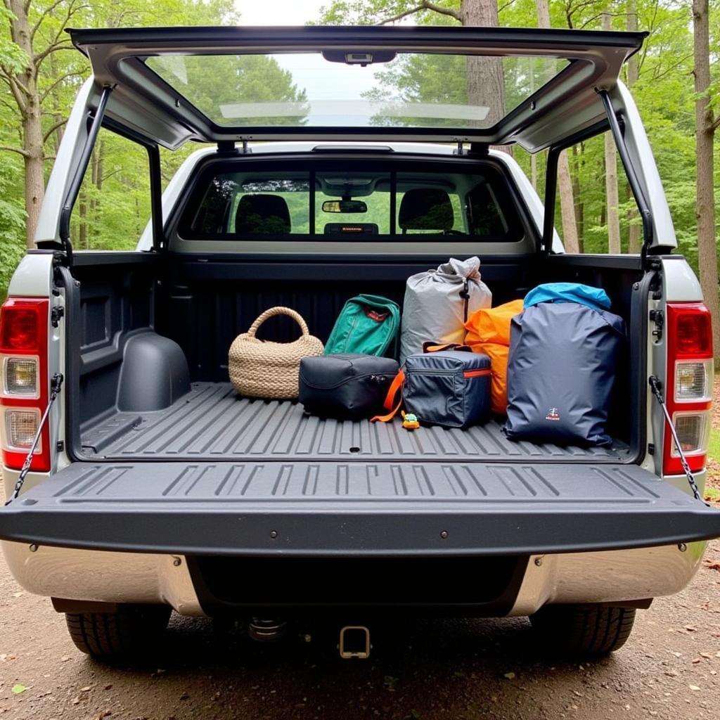 Ford Ranger cargo space