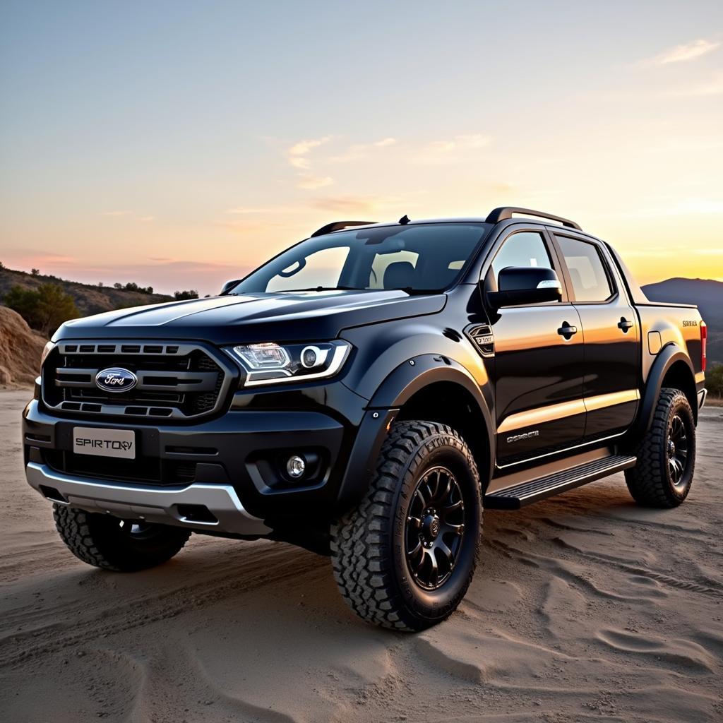 Ford Ranger Raptor chinh phục địa hình