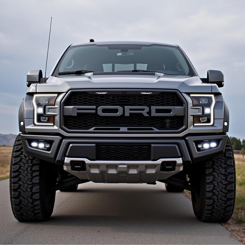 Ngoại thất Ford Raptor mạnh mẽ