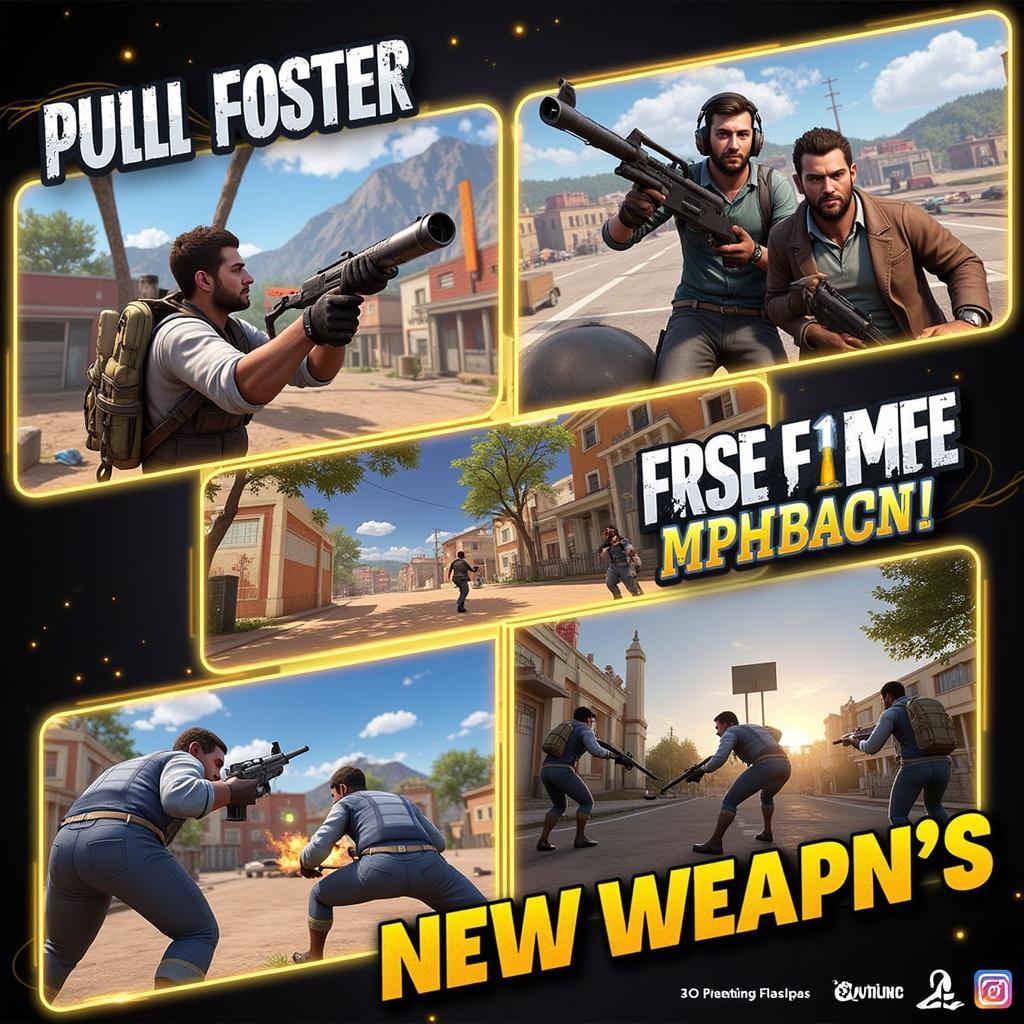 Gameplay Free Fire Advance