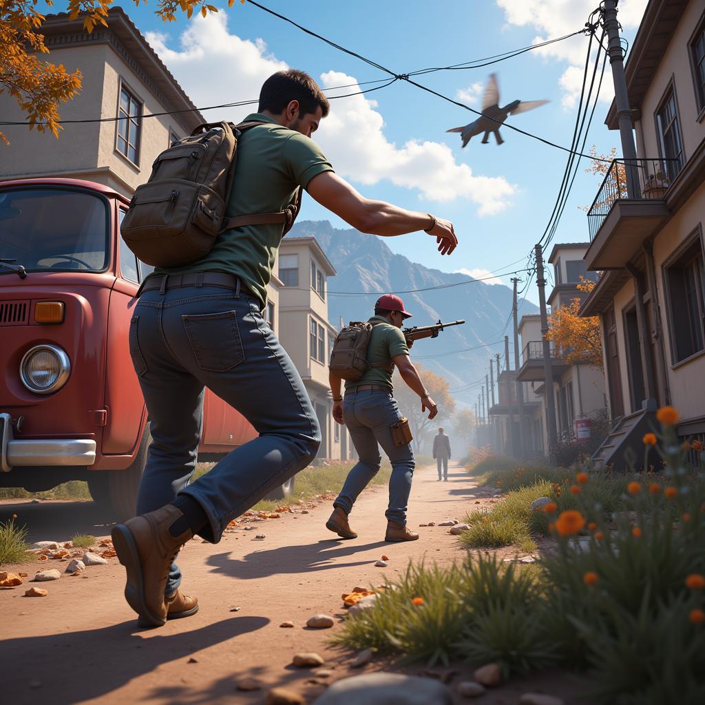 free fire gameplay screenshot