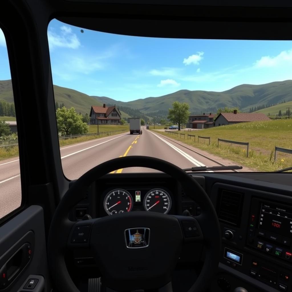 Game lái xe tải Euro Truck Simulator 2