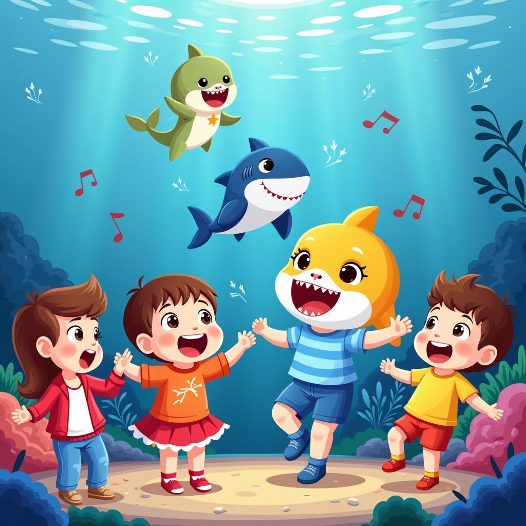 Giai điệu Baby Shark vui nhộn