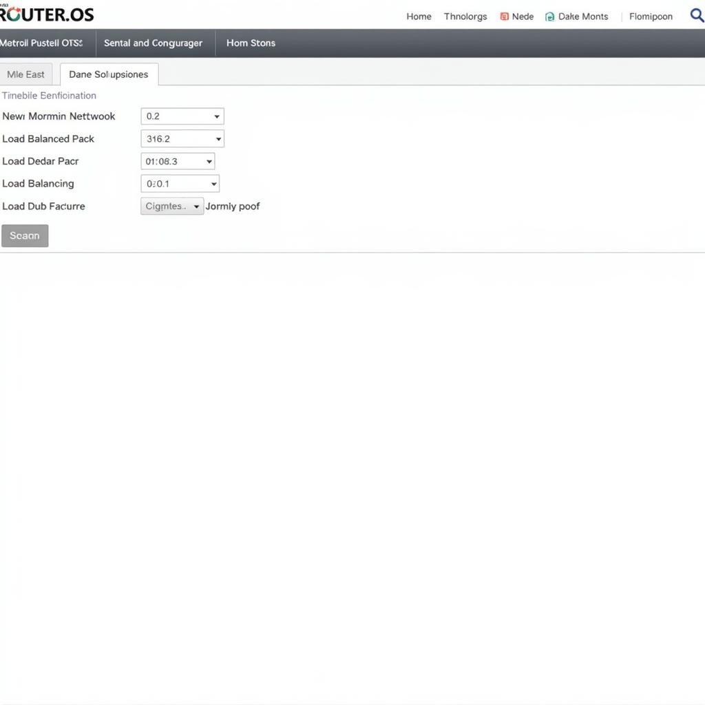 Mikrotik Configuration Interface