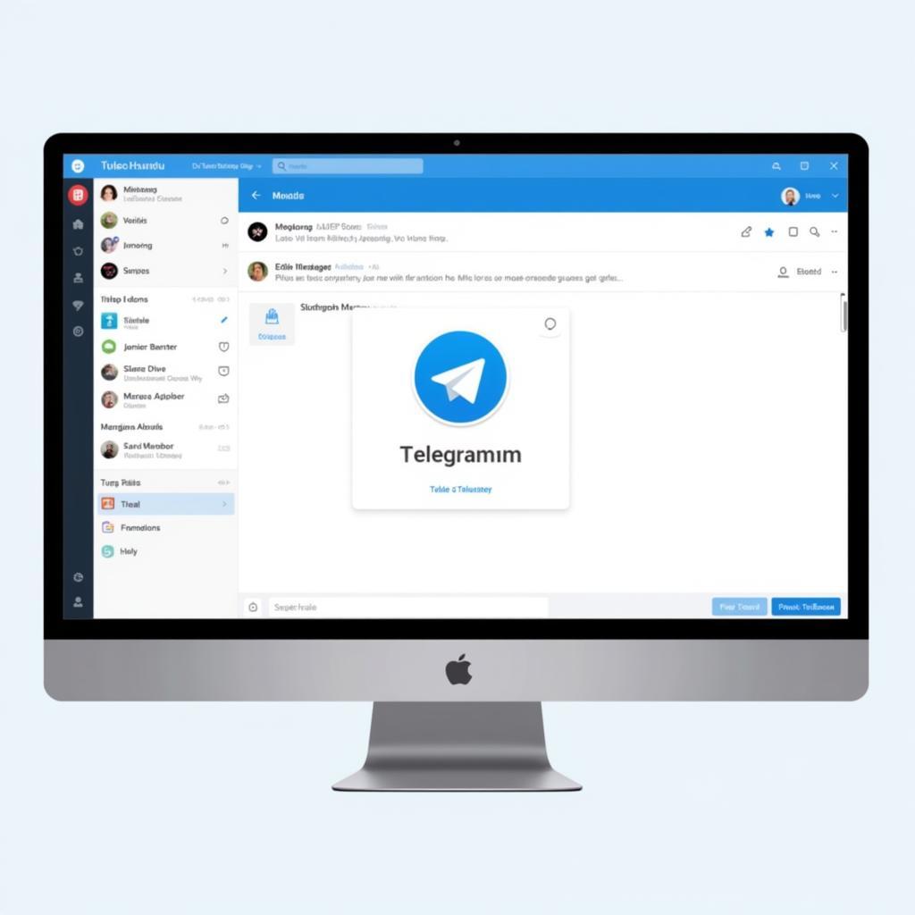 Giao diện Telegram Messenger