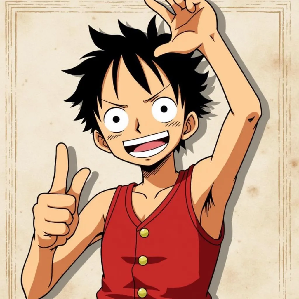 Tìm ảnh Luffy trên Google Images