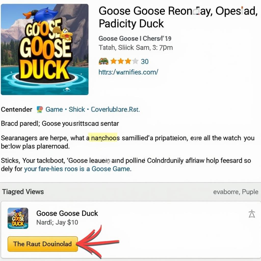 Goose Goose Duck Download Page