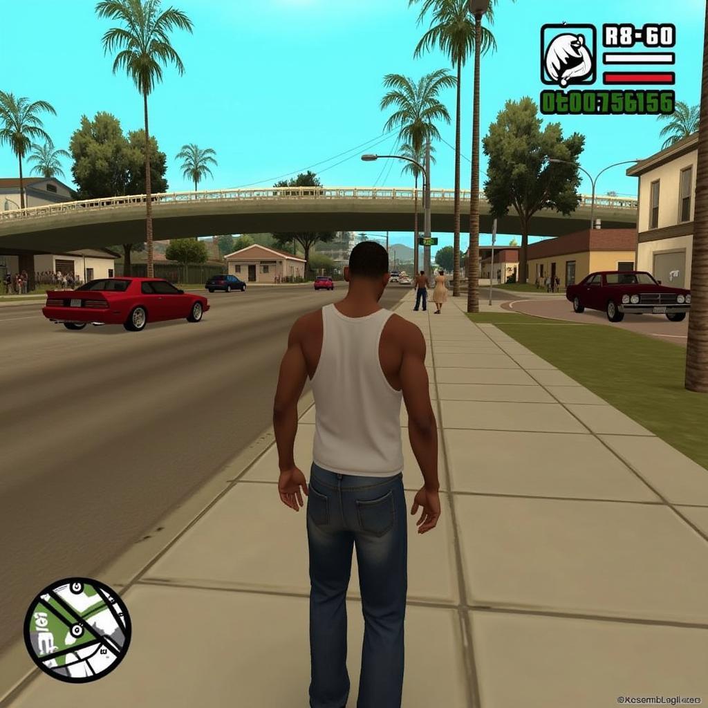 Gameplay GTA San Andreas trên PC